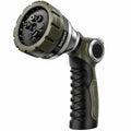 Pistolet d'arrosage 20 cm en plastique vert noir à modes de jet réglables